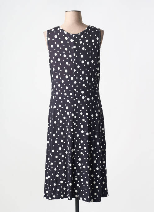 Robe mi-longue noir YELLOW LABEL pour femme