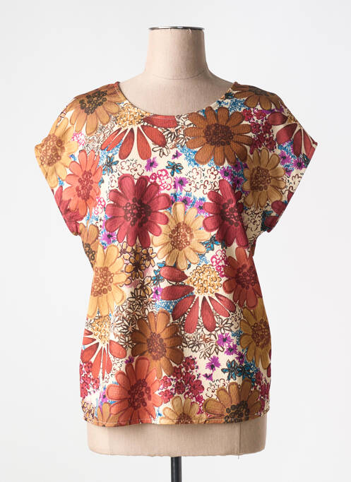 T-shirt marron MAMATAYOE pour femme