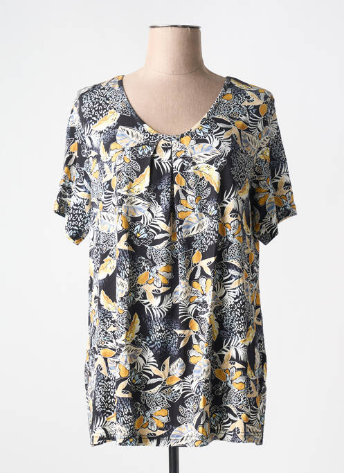 T-shirt noir CISO pour femme