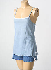 Pyjashort bleu VERDISSIMA pour femme seconde vue