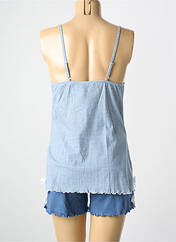 Pyjashort bleu VERDISSIMA pour femme seconde vue