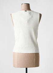 Débardeur blanc TWINSET pour femme seconde vue