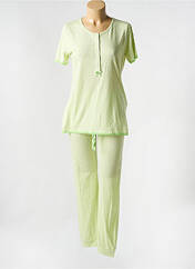 Pyjama vert VERDISSIMA pour femme seconde vue