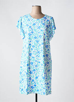 Robe mi-longue bleu HATLEY pour femme