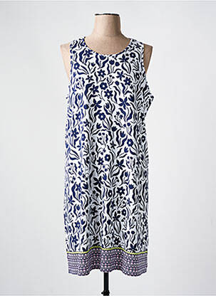 Robe mi-longue bleu HATLEY pour femme