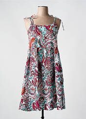 Robe mi-longue rouge VERDISSIMA pour femme seconde vue