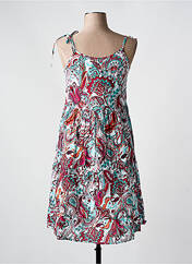 Robe mi-longue rouge VERDISSIMA pour femme seconde vue