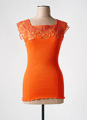 T-shirt orange OSCALITO pour femme