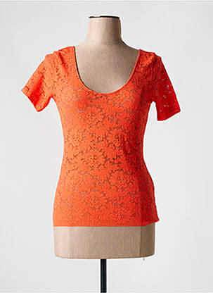 T-shirt orange PAIN DE SUCRE pour femme