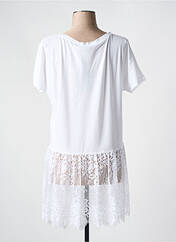 Tunique manches courtes blanc TWINSET pour femme seconde vue