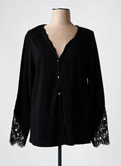 Veste casual noir OSCALITO pour femme seconde vue