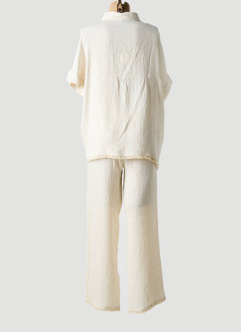 Ensemble pantalon beige VITAMINA pour femme