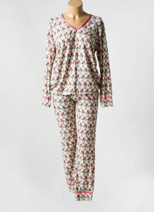 Pyjama beige LE CHAT pour femme