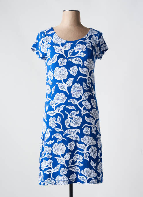 Robe mi-longue bleu HATLEY pour femme