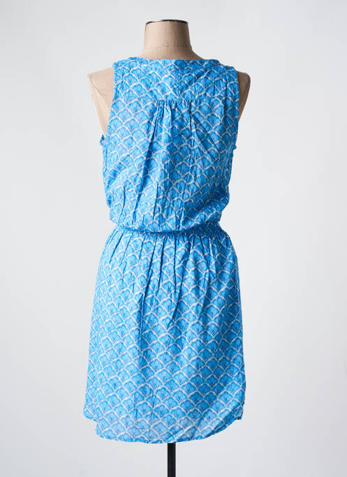 Robe mi-longue bleu HATLEY pour femme