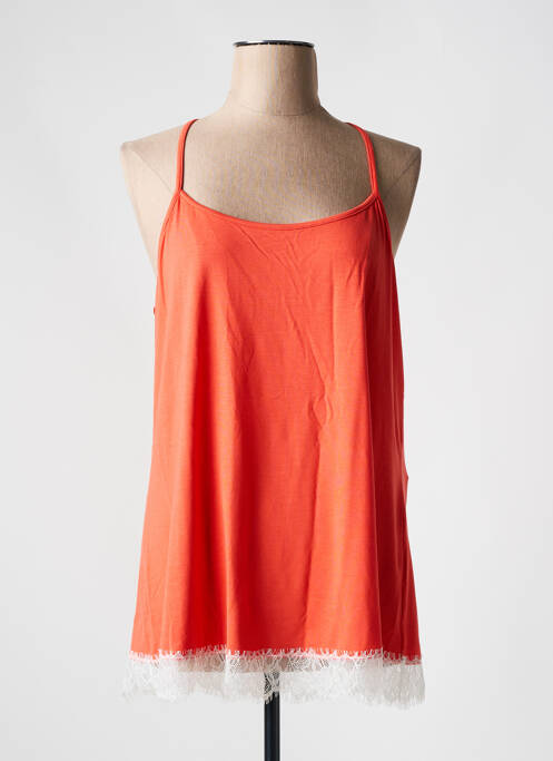 Top orange OSCALITO pour femme