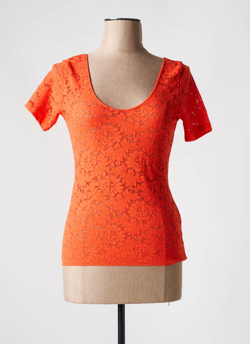 T-shirt orange PAIN DE SUCRE pour femme