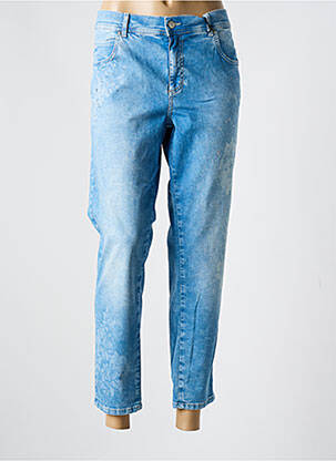 Jean coupe Mom bleu ANGELS pour femme