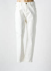 Jeans coupe droite blanc TWINSET pour homme seconde vue