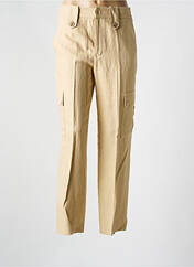 Pantalon droit beige fonce TWINSET pour femme seconde vue