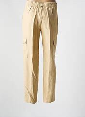 Pantalon droit beige fonce TWINSET pour femme seconde vue