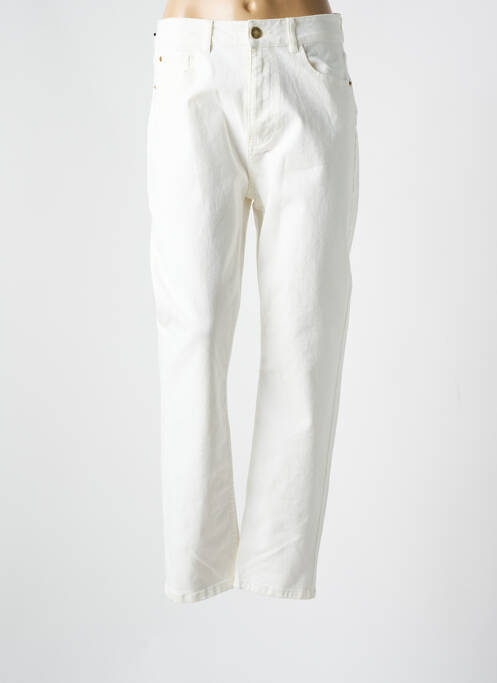 Jeans coupe droite blanc TWINSET pour homme