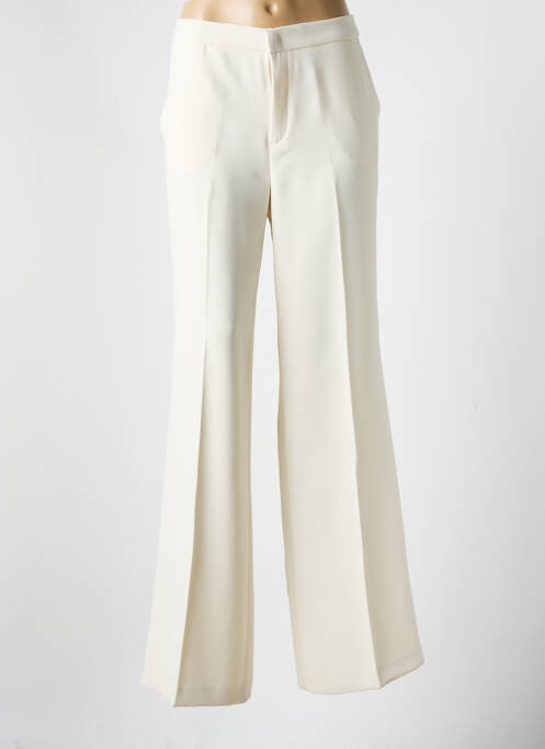 Pantalon flare beige TWINSET pour femme