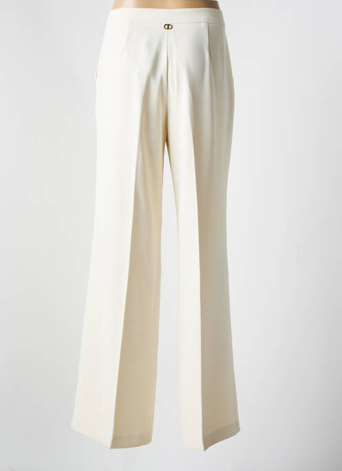 Pantalon flare beige TWINSET pour femme