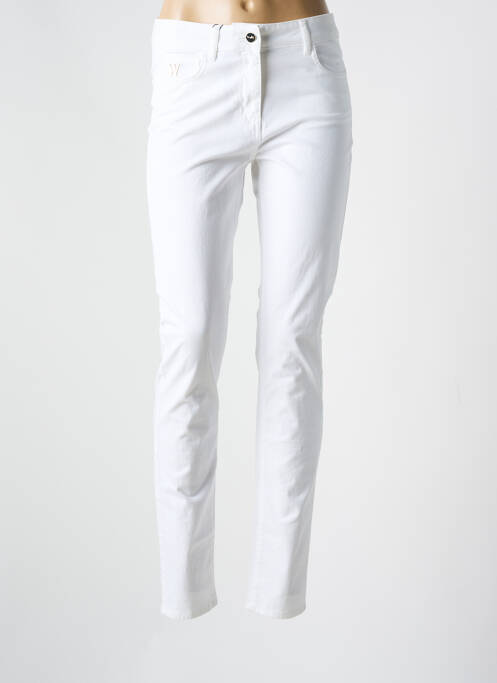Pantalon slim blanc WEILL pour femme