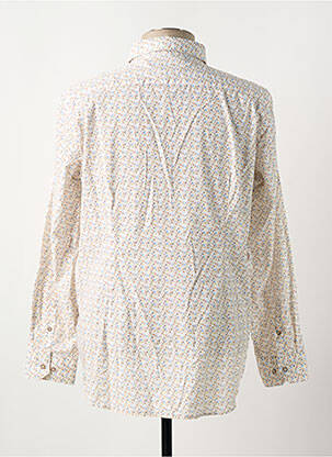 Chemise manches longues imprimé fantaisie beige BANDE ORIGINALE homme
