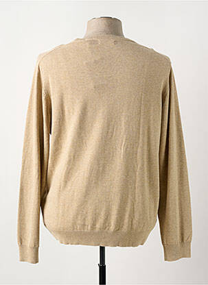 Pull tissage chiné manches longues beige GANT femme
