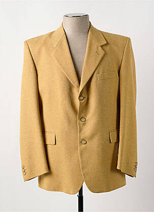 Blazer tissage chiné jaune NOUVEAU CHIC homme