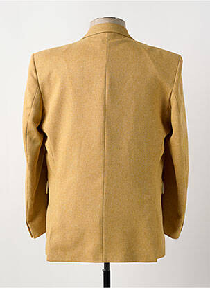 Blazer tissage chiné jaune NOUVEAU CHIC homme