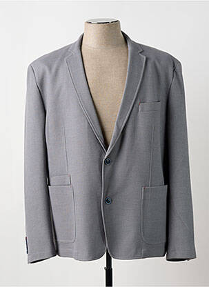 Blazer coupe cintrée gris HAFNIUM homme