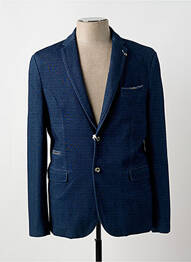 Blazer tissage chiné bleu A FISH NAMED FRED homme