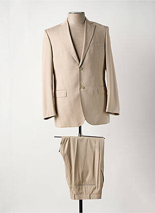 Costume de ville poches beige IZAC homme