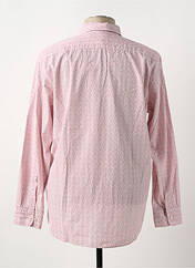 Chemise manches longues rouge MCS pour homme seconde vue