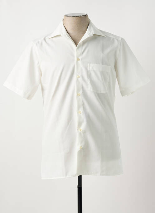 Chemise manches courtes blanc MARVELIS pour homme