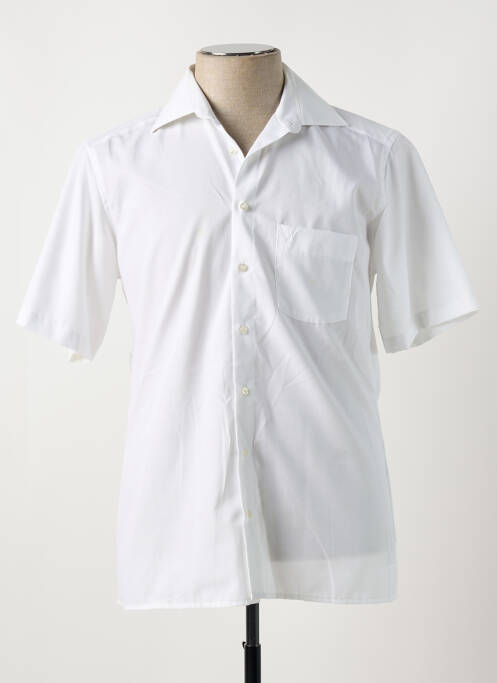 Chemise manches courtes blanc MARVELIS pour homme