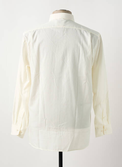 Chemise manches longues jaune OLYMP pour homme