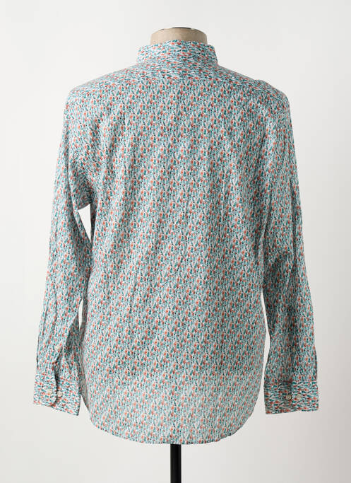 Chemise manches longues orange MCS pour homme