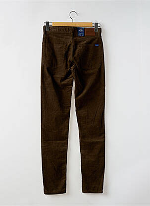 Pantalon slim stretch taille normale marron GANT homme