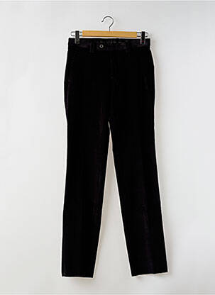 Pantalon chino stretch taille normale noir VELCOREX homme
