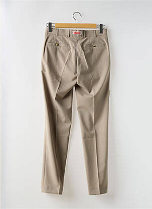 Pantalon chino poches taille normale beige MEYER homme
