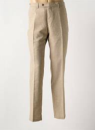 Pantalon chino fermeture zippée sous rabat boutonné taille normale beige DIGEL femme