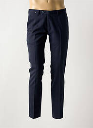 Pantalon chino tissage chiné taille normale bleu DIGEL homme