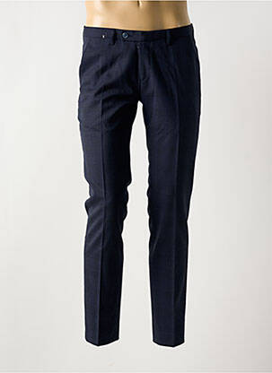 Pantalon chino tissage chiné taille normale bleu DIGEL homme