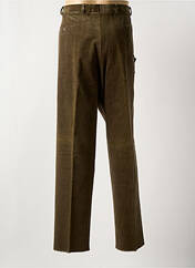 Pantalon droit vert COSSERAT pour homme seconde vue