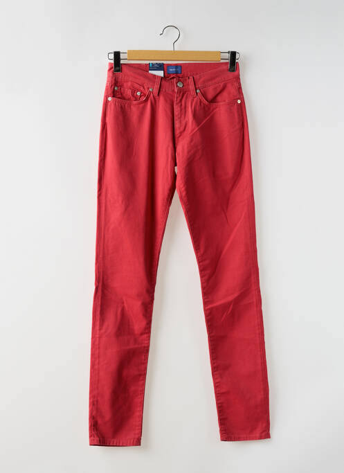 Pantalon slim rouge GANT pour homme