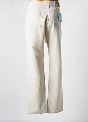 Jeans coupe droite fermeture boutonnée sur le devant taille normale beige LEE COOPER homme
